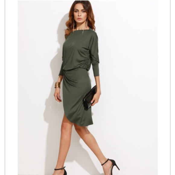 🔥SALE🔥 Asymmetric Dress - Picture 2 of 4